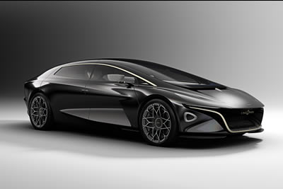 Aston Martin Lagonda Vision Electric 4 seat Performance Sedan Concept 